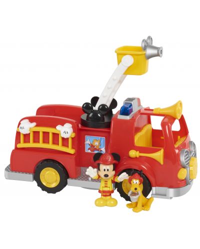 Игрален комплект Just Play Disney Junior - Пожарната кола на Мики Маус, с фигури - 2