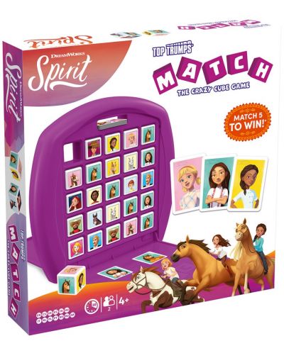Игра с карти и кубчета Top Trumps Match - Spirit - 1