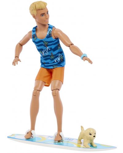 Игрален комплект Barbie - Сърфист Кен - 2