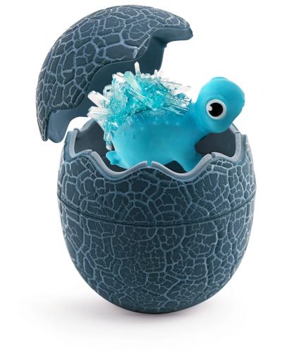 Игрален комплект Science Can - Динозавърско яйце с кристали, асортимент - 4