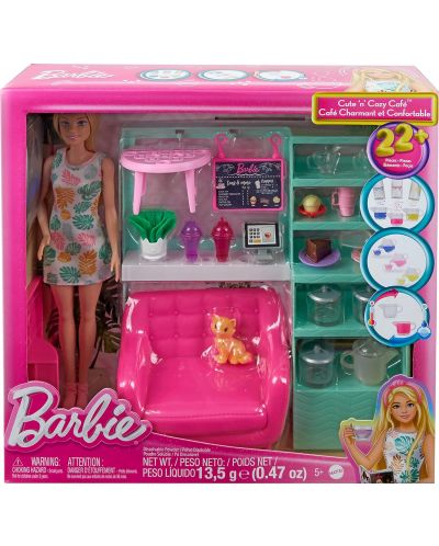 Игрален комплект Barbie - Време за чай - 6