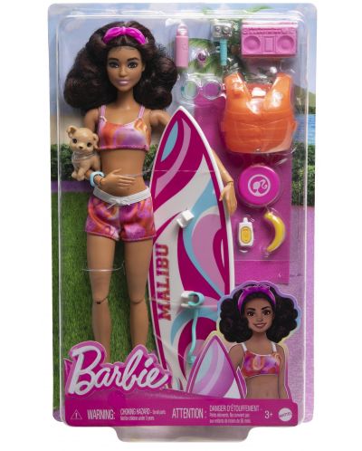 Игрален комплект Barbie - Барби със сърф - 6