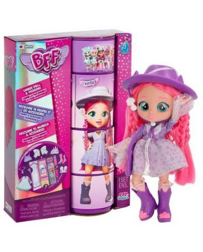 Игрален комплект IMC Toys BFF - Кукла Кейти, с гардероб и аксесоари - 1