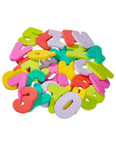 Играчки за баня Vital Baby - Букви и цифри - 1