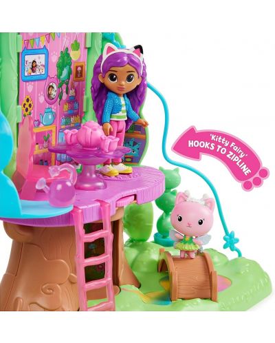 Игрален комплект Gabby's Dollhouse - Градинската къщичка на дървото - 8