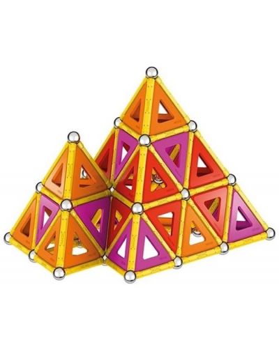 Игрален комплект Sonne - Образователни магнити, Magnetic X, 98 части - 3