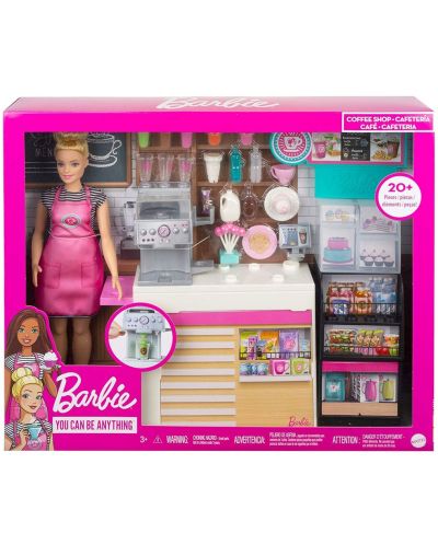 Игрален комплект Mattel Barbie - Кафене - 2