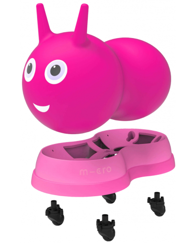 Играчка за яздене и подскачане Micro - Air Hopper, pink - 9