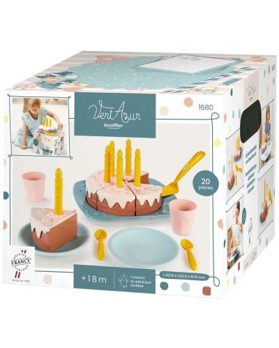 Игрален комплект Ecoiffier - Торта за рожден ден - 4