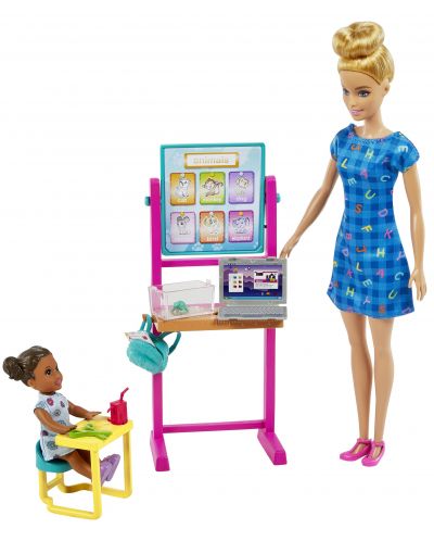 Игрален комплект Barbie You can be anything - Учителка с лаптоп - 2