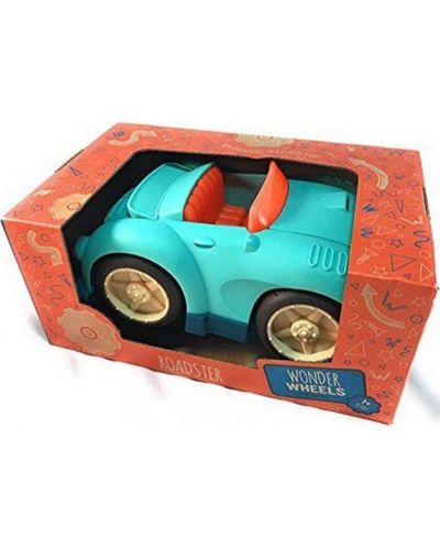 Играчка Battat Wonder Wheels - Мини спортен автомобил, син - 3