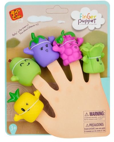 Играчки за пръсти GOT - Плодове и зеленчуци - 1