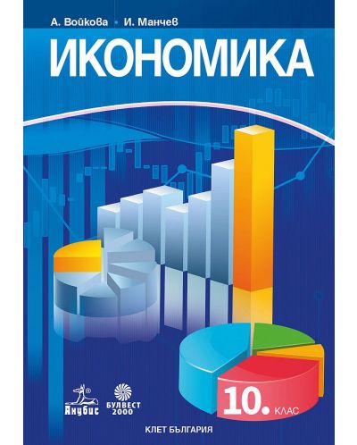 Икономика за 10. клас. Учебна програма 2025/2026 (Анубис - Булвест)
