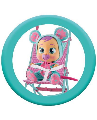 Детска количка IMC Toys Cry Babies - За кукли - 4