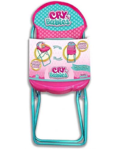 Детско столче за хранене IMC Toys Cry Babies - За кукли - 2