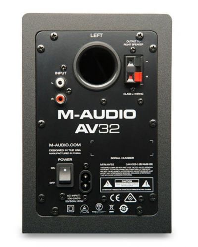 Колона M-Audio - Studiophile AV32, 1 брой, черна - 3