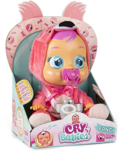 Детска играчка IMC Toys Crybabies – Плачещо със сълзи бебе, Фенси Фламинго - 4