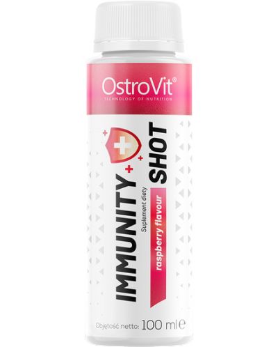 Immunity Shot, малина, 25 шота x 100 ml, OstroVit - 2