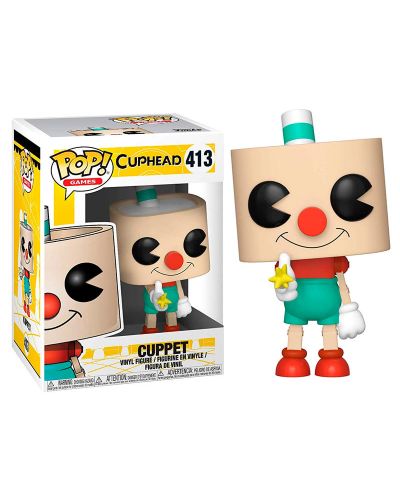 Фигура Funko Pop! Games: Cuphead - Cuppet, #413 - 2