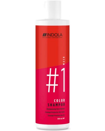 Indola Care & Style #1 Шампоан за боядисана коса, 300 ml - 1