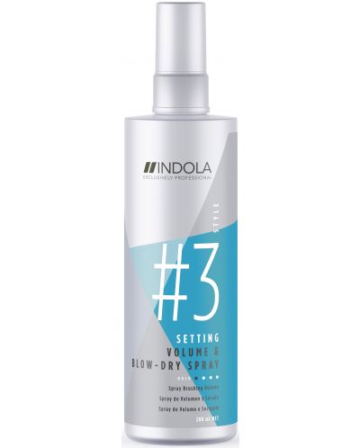 Indola Care & Style #3 Спрей за сешоар и обем, 200 ml - 1