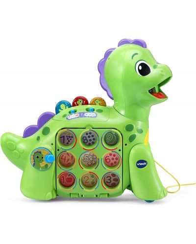 Интерактивна играчка Vtech - Динозавър за дърпане (на английски език) - 2
