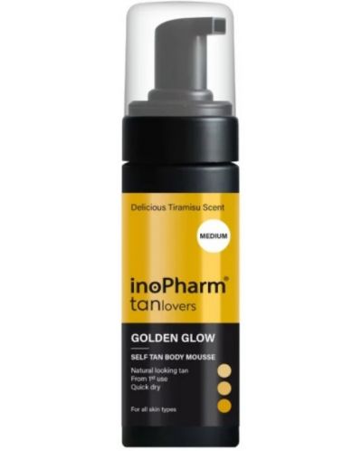 InoPharm IST Автобронзант TanLovers Golden Glow, Medium, 150 ml - 1