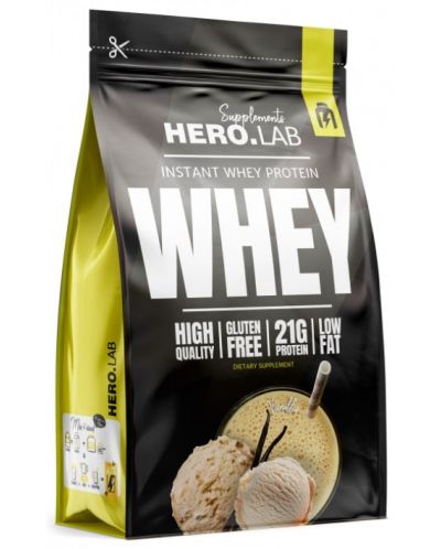 Instant Whey Protein, ванилия, 750 g, Hero.Lab - 1