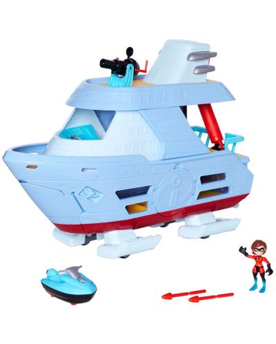 Детска играчка The Incredibles 2 - Лодка - 8