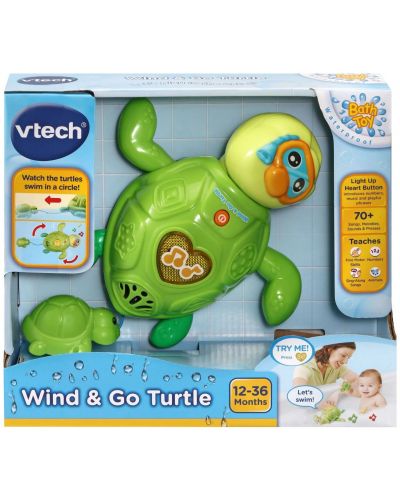 Интерактивна играчка Vtech - Плуващи костенурки (на английски език) - 5