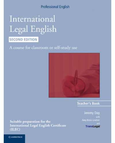 International Legal English Teacher's Book - 1