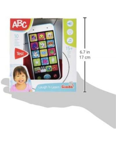 Интерактивна играчка Simba Toys ABC - Смартфон - 6