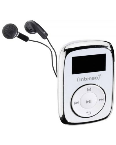 MP3 плейър Intenso - Music Mover, 8GB, бял