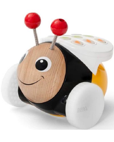 Интерактивна дървена играчка Brio - Пчеличка Code & Go - 3