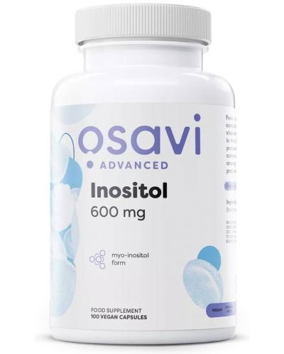 Inositol, 600 mg, 100 капсули, Osavi - 1