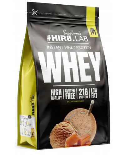 Instant Whey Protein, карамелов сладолед, 750 g, Hero.Lab - 1