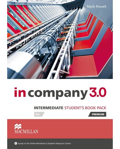 In Company 3rd Edition Intermediate: Student's Book Premium Pack / Английски език - ниво B1+: Учебник + код - 1