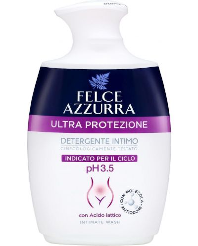 Интимен сапун Felce Azzura - Ултра Защита pH 3.5, 250 ml - 1