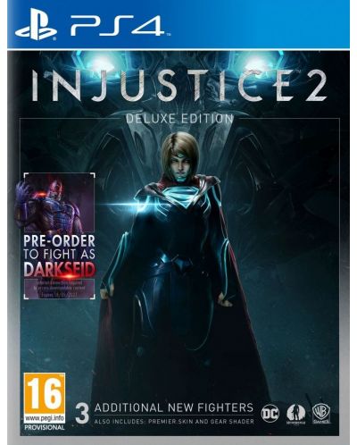 Injustice 2 Deluxe Edition + Pre-order бонус  (PS4) - 1