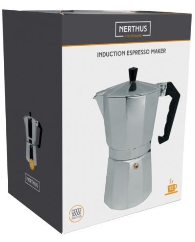 Индукционна кафеварка Nerthus - 540 ml, за 12 кафета - 3