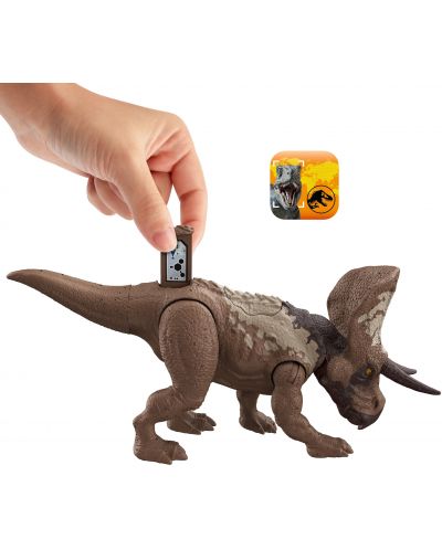 Интерактивна играчка Jurassic World Strike Attack - Зуницератопс - 5