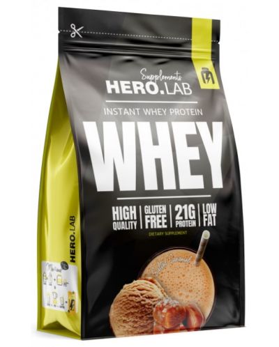 Instant Whey Protein, солен карамел, 750 g, Hero.Lab - 1
