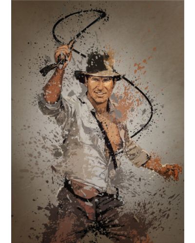 Метален постер Displate - Indiana Jones - 1