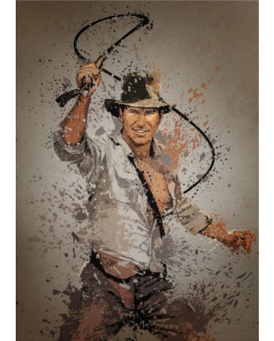 Метален постер Displate - Indiana Jones