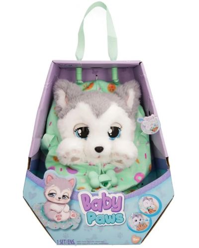 Интерактивно бебе куче IMC Toys Baby Paws - Хъски - 3