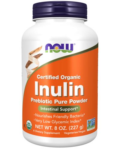 Inulin Powder Pure, 227 g, Now - 1