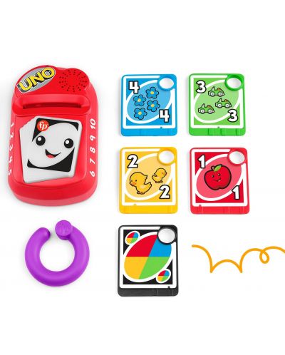 Интерактивна образователна играчка Fisher Price - Uno, Counting and Colors - 2