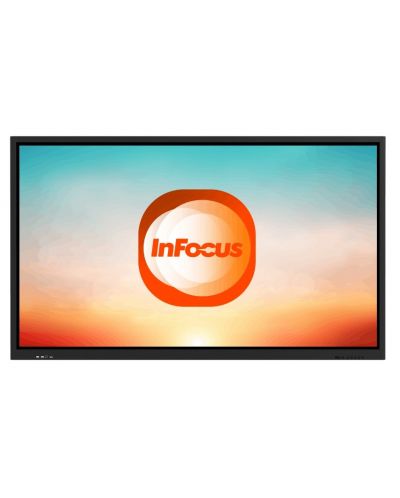 Интерактивен дисплей InFocus - INF6500, 65'', DLED, Touch, черен - 1