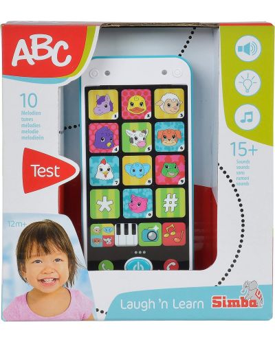 Интерактивна играчка Simba Toys ABC - Смартфон - 1