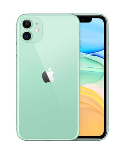 Смартфон Apple - iPhone 11, 6.1'', 4/128GB, зелен - 1